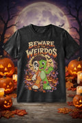 KIDS BEWARE OF THE WEIRDOS Halloween TEE