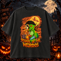 BEWARE OF THE WEIRDOS Halloween Tee – Midnight Edition