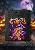 KIDS BEWARE OF THE WEIRDOS Halloween TEE