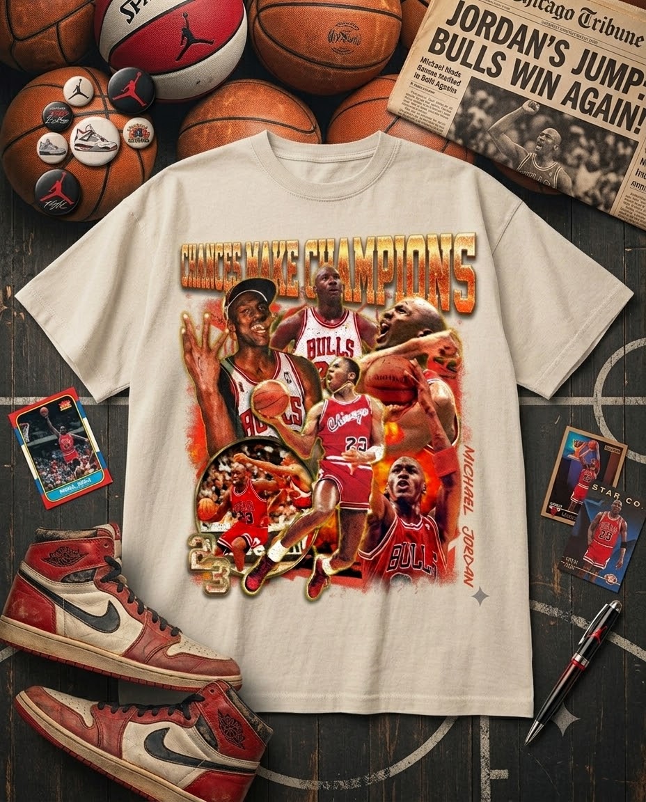 MICHAEL JORDAN x CHANCES MAKE CHAMPIONS